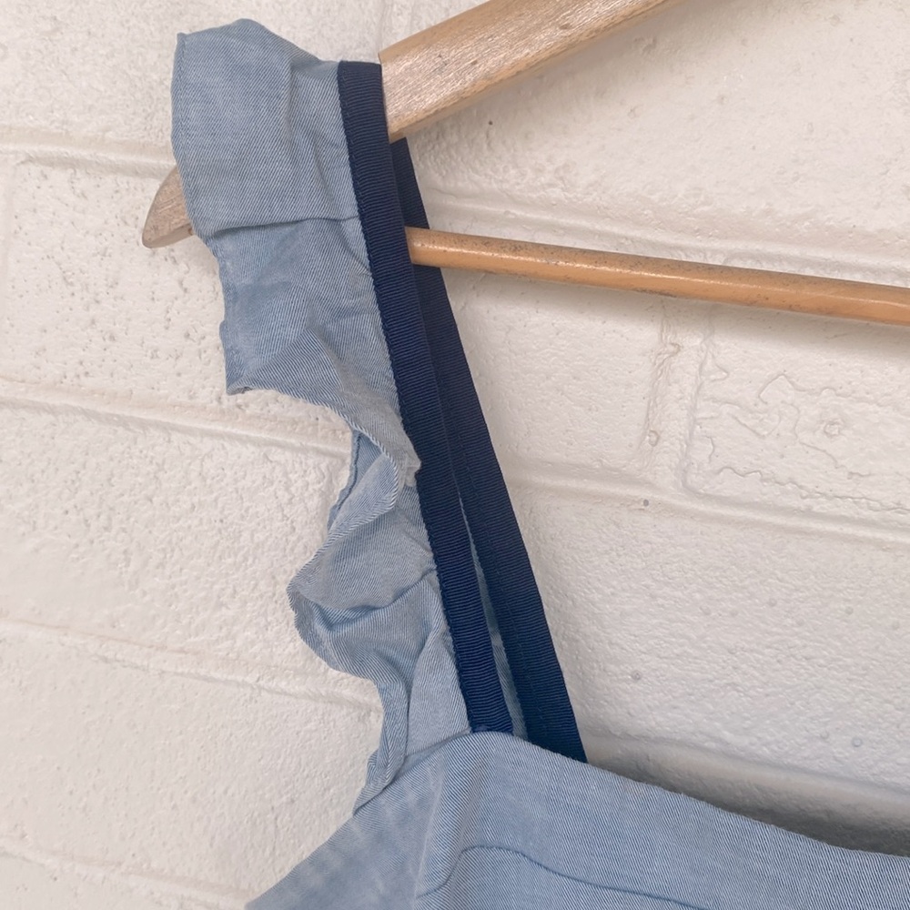 Hatch The Nelli Chambray Maternity Dress 2 - Picture 6 of 9